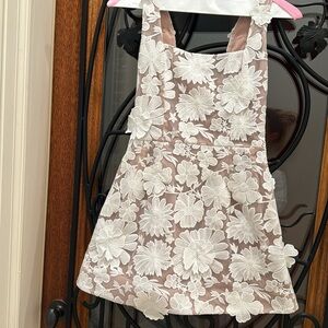 HELSI Belen Floral Appliqué Cocktail Minidress